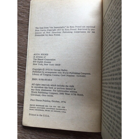 Germans : The Biography of an Obsession by George Bailey 1974 First Discus Print - Picture 3 of 3